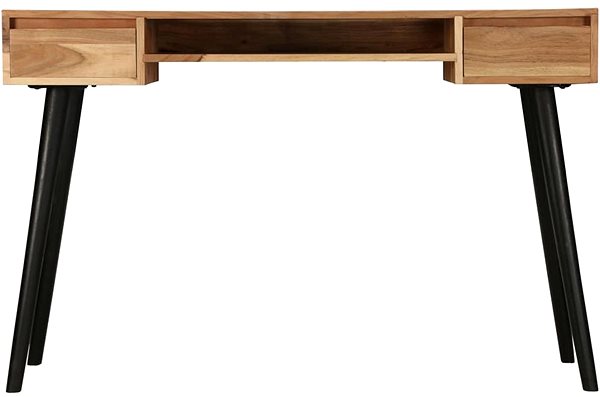Písací stôl Písací stôl z masívneho akáciového dreva 118 × 45 × 76 cm ...