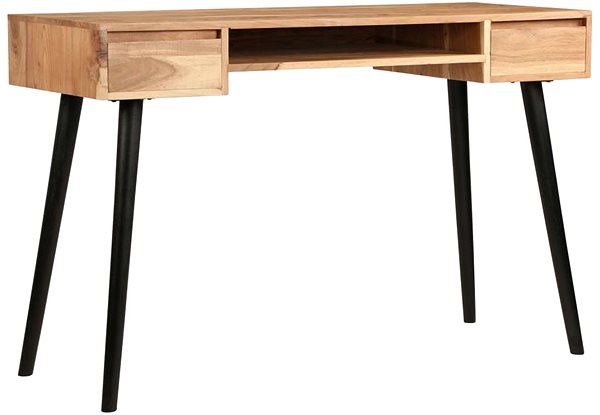 Písací stôl Písací stôl z masívneho akáciového dreva 118 × 45 × 76 cm ...