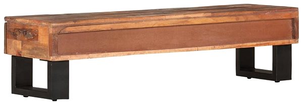 TV stolek SHUMEE 110 × 30 × 30 cm masivní recyklované dřevo ...