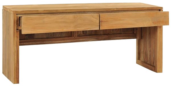 TV stolek SHUMEE 100 × 35 × 45 cm masivní teakové dřevo ...