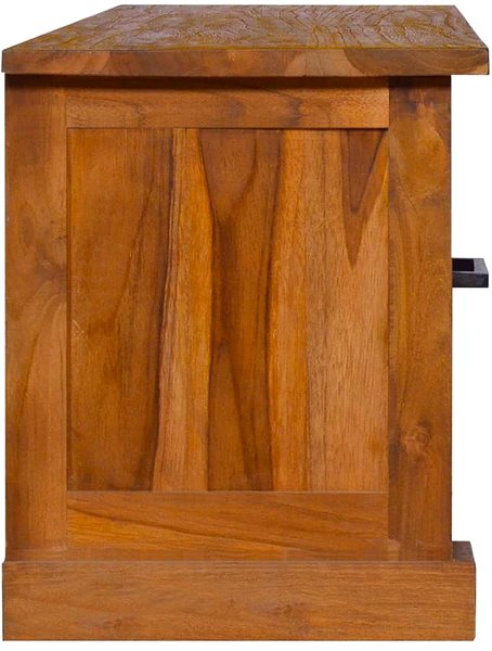 TV stolek SHUMEE 112 × 30 × 37 cm masivní teakové dřevo ...