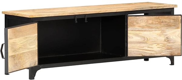 TV stolík SHUMEE 120 × 30 × 40 cm  masívne mangovníkové drevo ...