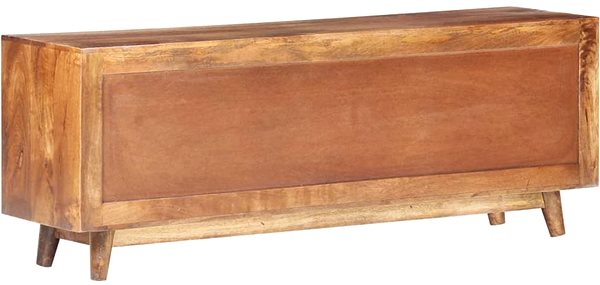 TV stolík SHUMEE 124 × 29 × 45 cm masívne mangovníkové drevo ...