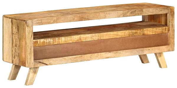 TV stolík SHUMEE 110 × 30 × 40 cm masívne mangovníkové drevo ...