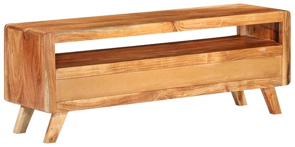 TV stolík SHUMEE 110 × 30 × 40 cm masívne akáciové drevo ...