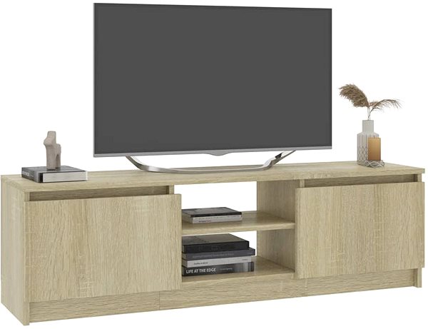 TV stolek SHUMEE dub sonoma 120 × 30 × 35,5 cm  ...