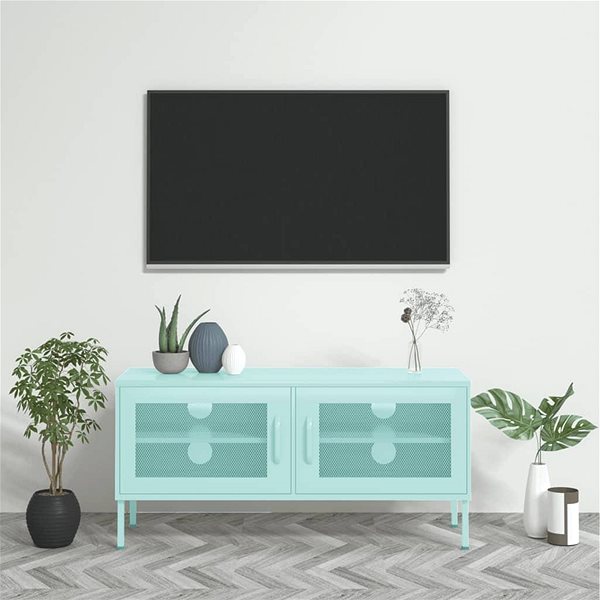 TV stolík SHUMEE mätový, 105 × 35 × 50 cm ...