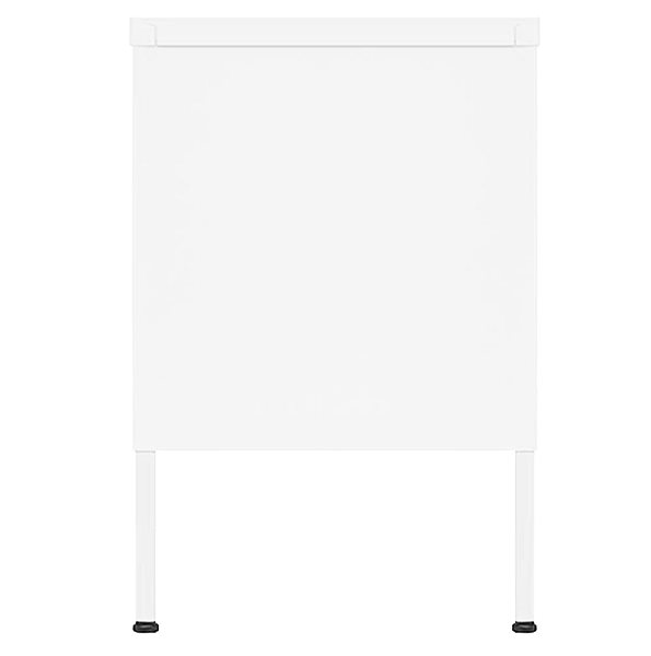 TV stolík SHUMEE biely, 105 × 35 × 50 cm ...