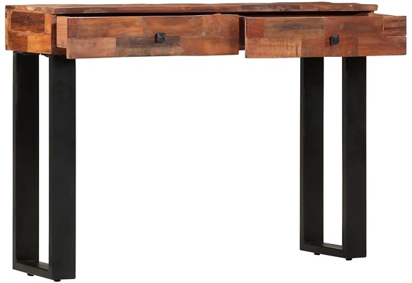 Konzolový stolek SHUMEE 110 × 30 × 76 cm masivní recyklované dřevo ...