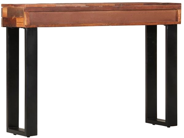 Konzolový stolek SHUMEE 110 × 30 × 76 cm masivní recyklované dřevo ...