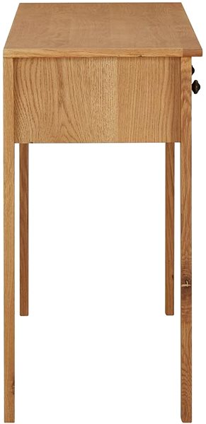 Odkladací stolík SHUMEE 110 × 40 × 75 cm masívne dubové drevo ...