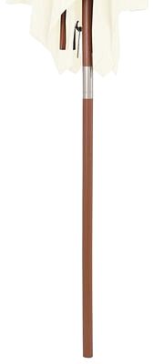 Slnečník SHUMEE Slnečník záhradný, pieskový 150 × 200 cm ...