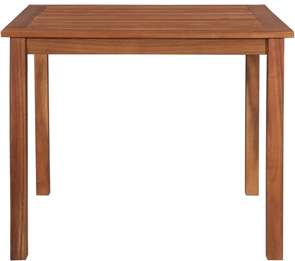 Záhradný stôl Záhradný stôl 85 × 85 × 74 cm masívne akáciové drevo Screen