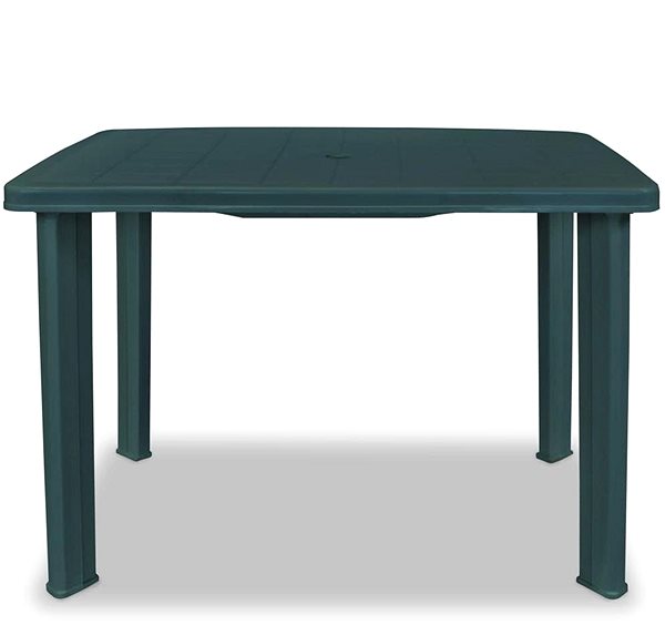 Záhradný stôl Záhradný stôl zelený 101 × 68 × 72 cm plast Screen