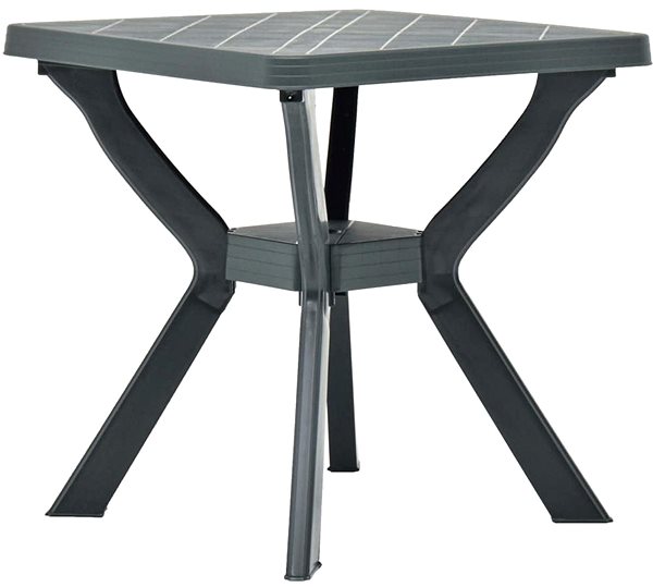 Záhradný stôl Bistro stolík zelený 70 × 70 × 72 cm plast Screen