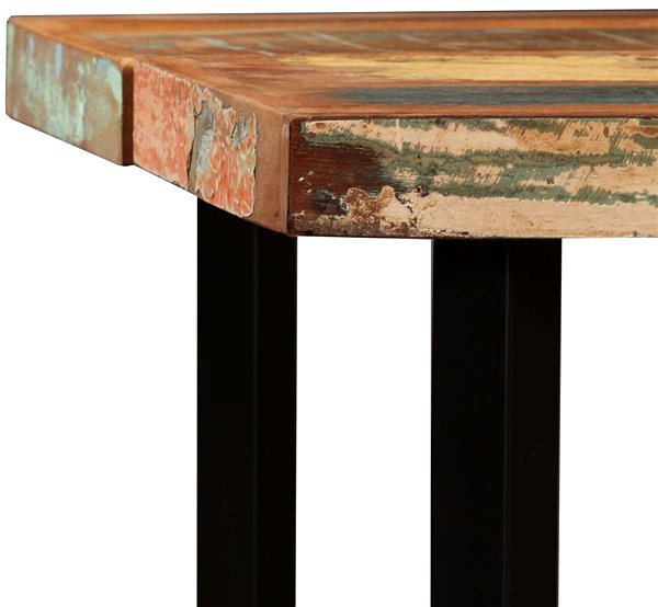 Barový stôl Barový stôl masívne recyklované drevo 150 × 70 × 107 cm 245441 ...