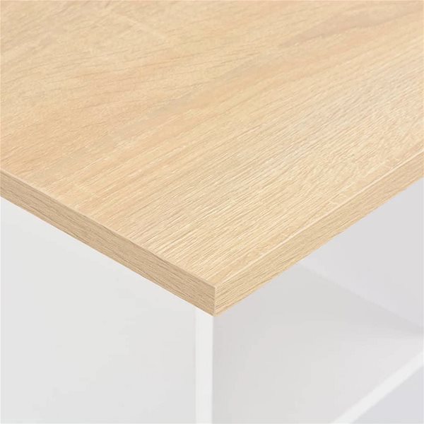 Barový stôl Barový stôl biely 60x60x110 cm ...