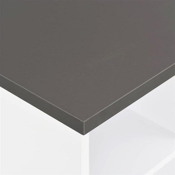 Barový stôl Barový stôl biely 60 × 60 × 110 cm ...