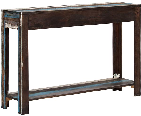 Konzolový stolík Konzolový stolík z masívneho dreva 118 × 30 × 80 cm vintage ...