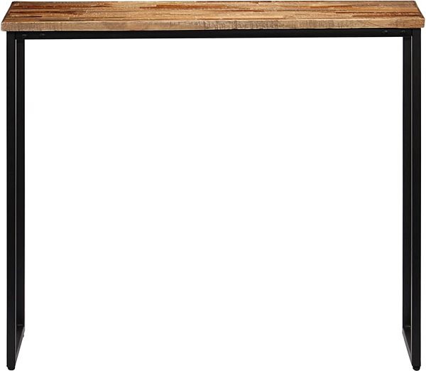 Konzolový stolík Konzolový stolík z masívneho recyklovaného teaku, 90 x 30 x 76 cm ...