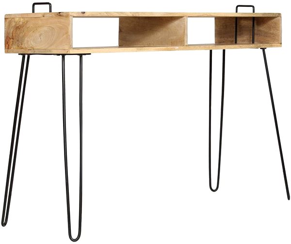 Konzolový stolík Konzolový stolík z masívneho mangovníka 115 x 35 x 76 cm ...