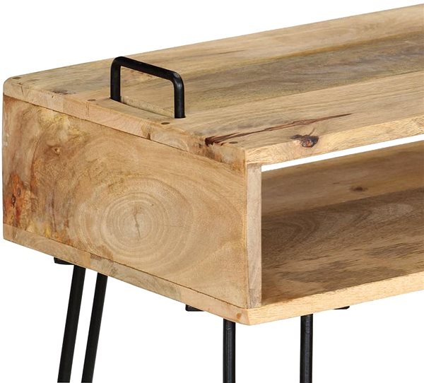 Konzolový stolík Konzolový stolík z masívneho mangovníka 115 x 35 x 76 cm ...