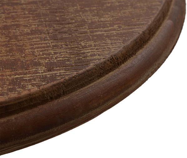 Odkladací stolík Koncový stolík z masívneho jedľového dreva 40 × 64 cm hnedý ...
