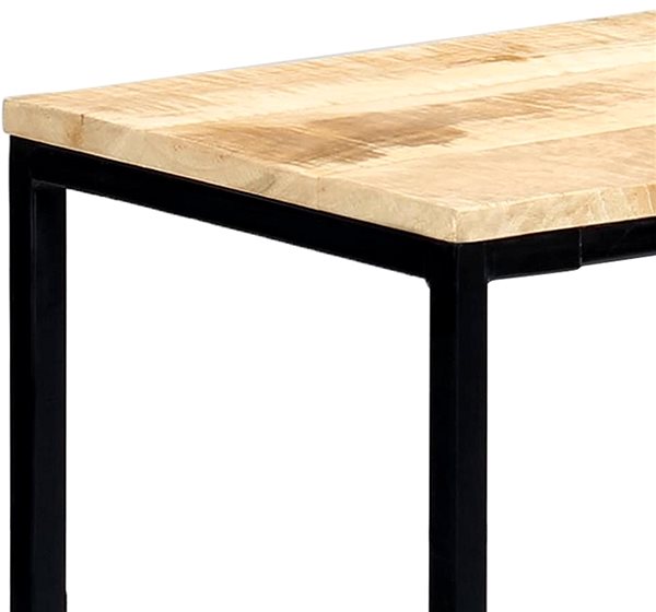 Konzolový stolík Konzolový stolík 140 × 35 × 76 cm masívne hrubé mangovníkové drevo ...