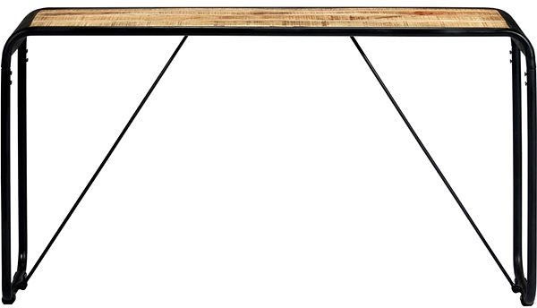 Konzolový stolík Konzolový stolík 140 × 35 × 76 cm masívne hrubé mangovníkové drevo ...