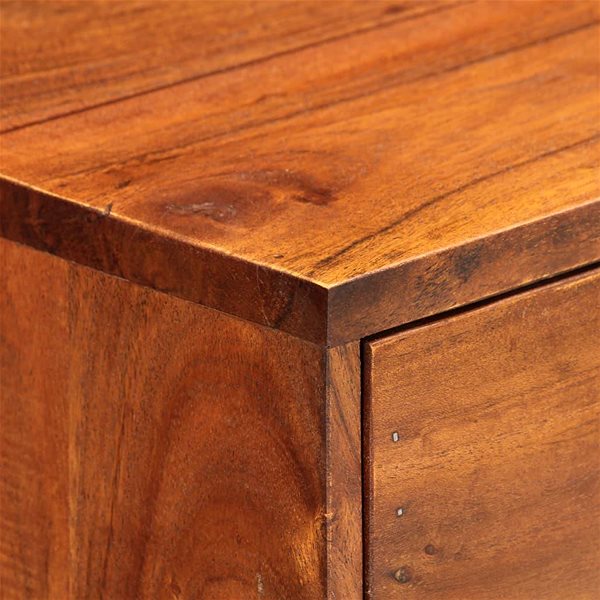 Konzolový stolík Konzolový stolík 100 x 35 x 76 cm masívne akáciové drevo ...