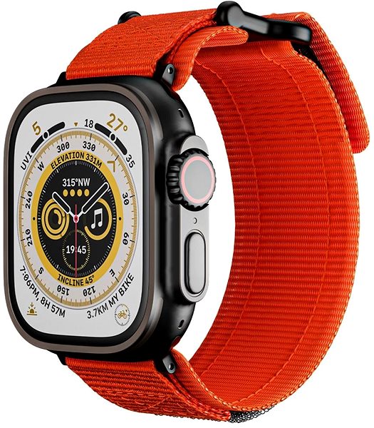Řemínek Tech-Protect Scount Pro pro Apple Watch 42/44/45/49mm, orange ...