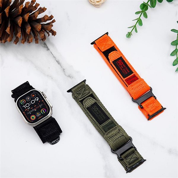Armband Tech-Protect Scout für Apple Watch 42/44/45/49mm, military green ...