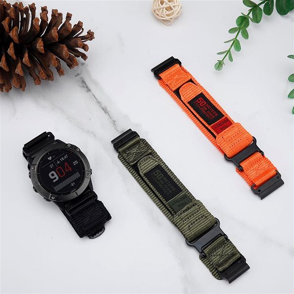 Armband Tech-Protect Scount Pro für Garmin Fenix 3 / 5x / 6x / 6x Pro / 7x, black ...
