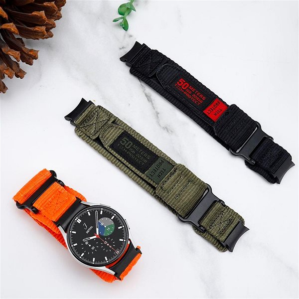 Armband Tech-Protect Scout Pro für Samsung Galaxy Watch 4 / 5 / 5 Pro / 6, military green ...
