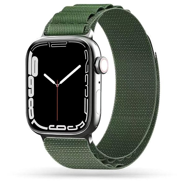 Armband Tech-Protect Nylon für Apple Watch 44 / 45 / 49 mm, military green ...