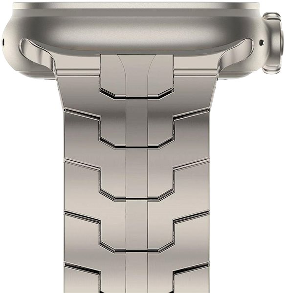 Armband Tech-Protect Stainless Line für Apple Watch 42/44/45/49mm, titanium ...
