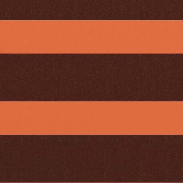 Zástena Balkónová zástena oranžovo-hnedá 90 × 600 cm oxfordská látka 134931 ...