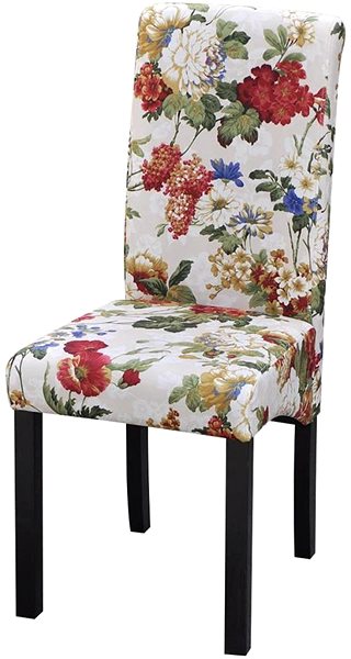 Jedálenská stolička Jedálenská stolička 4 ks viacfarebné textil ...