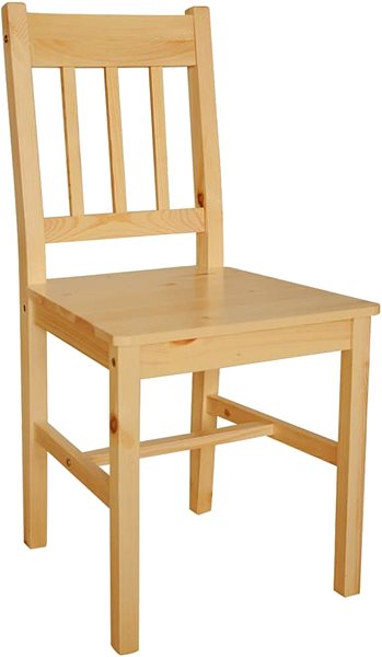 Jedálenská stolička Jedálenské stoličky, 6 ks, borové drevo ...