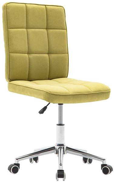 Jídelní židle Jídelní židle 4 ks zelené textil ...
