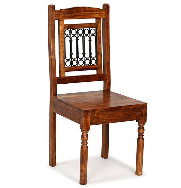 Jedálenská stolička Jedálenské stoličky 6 ks masív sheeshamový povrch klasický štýl ...