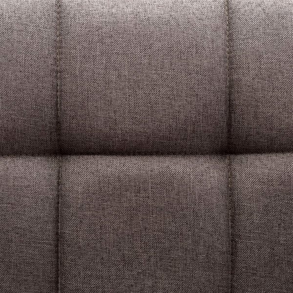 Jídelní židle Otočné jídelní židle 4 ks taupe textil ...