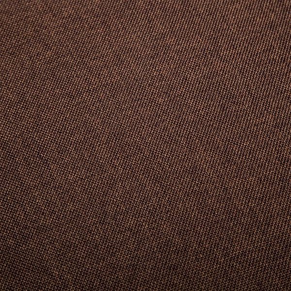 Jídelní židle Jídelní židle 2 ks hnědé textil ...
