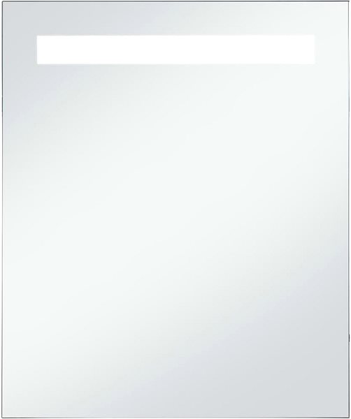 Zrcadlo Koupelnové nástěnné zrcadlo s LED osvětlením 50 x 60 cm ...