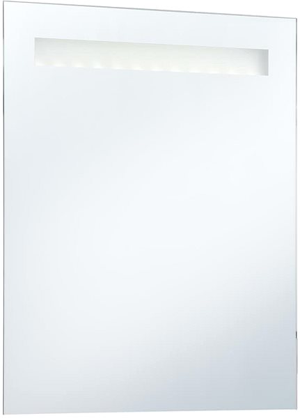 Zrcadlo Koupelnové nástěnné zrcadlo s LED osvětlením 50 x 60 cm ...