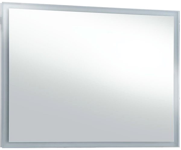 Zrkadlo Kúpeľňové nástenné zrkadlo s LED osvetlením 100 × 60 cm ...