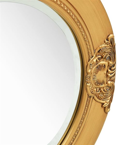 Zrkadlo Nástenné zrkadlo barokový štýl 50 cm zlaté ...