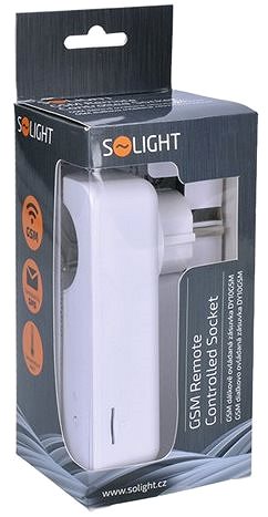 Smart Socket Solight DY10GSM Packaging/box