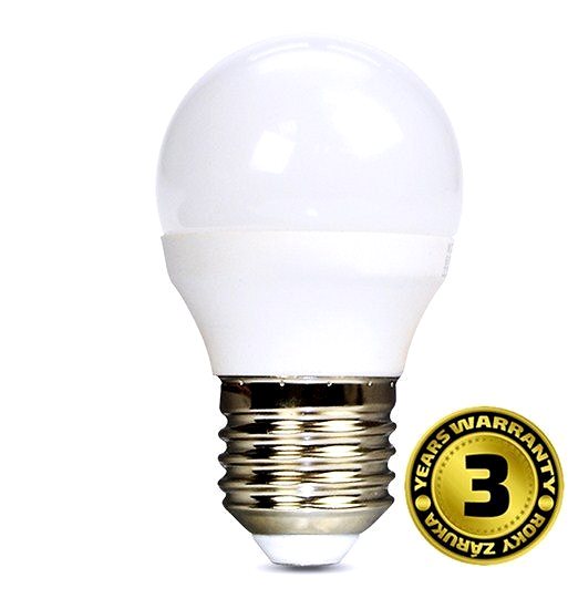 LED Bulb Solight, 6W, LED, E27, 4000K Screen