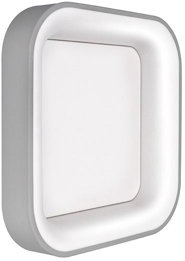 Ceiling Light Solight LED Square Ceiling Light Treviso, 48W, 2880lm, Dimmable, Remote Control, Grey Lateral view